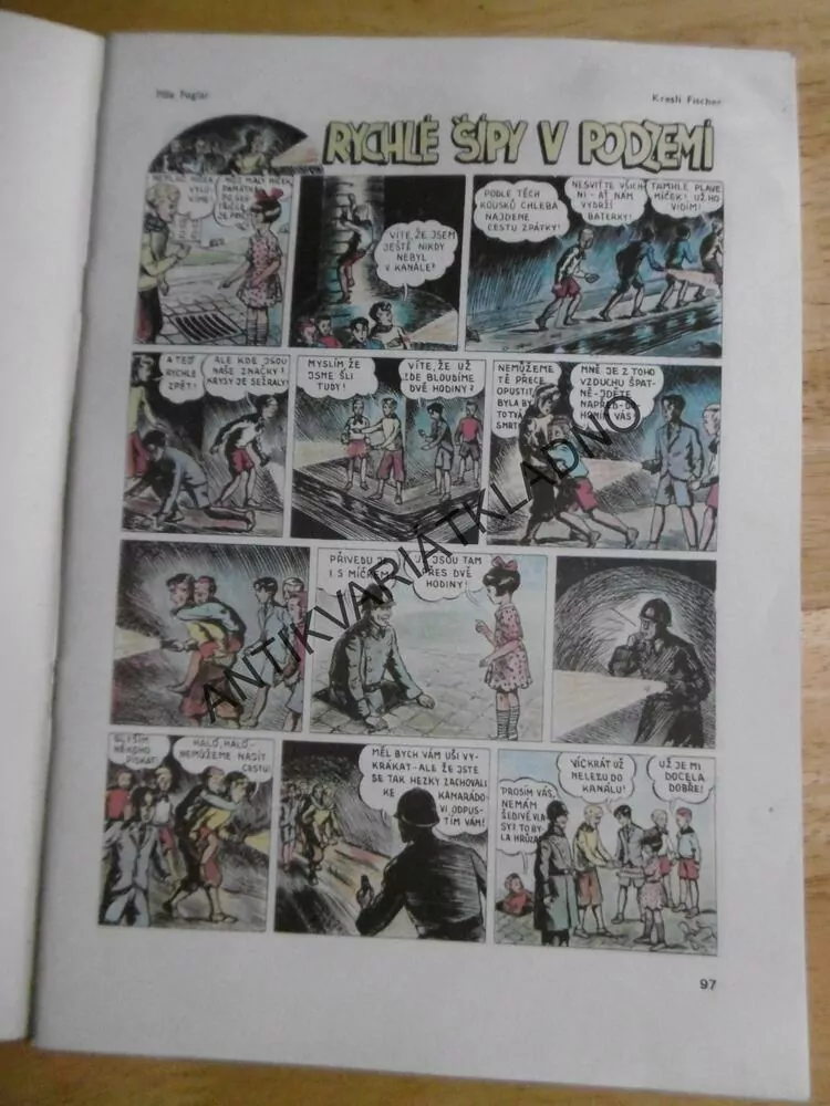 RYCHLÉ ŠÍPY,3., FOGLAR, FISCHER, KOMIKS, 1990