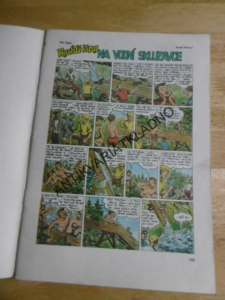 RYCHLÉ ŠÍPY,4., FOGLAR, FISCHER, KOMIKS, 1990