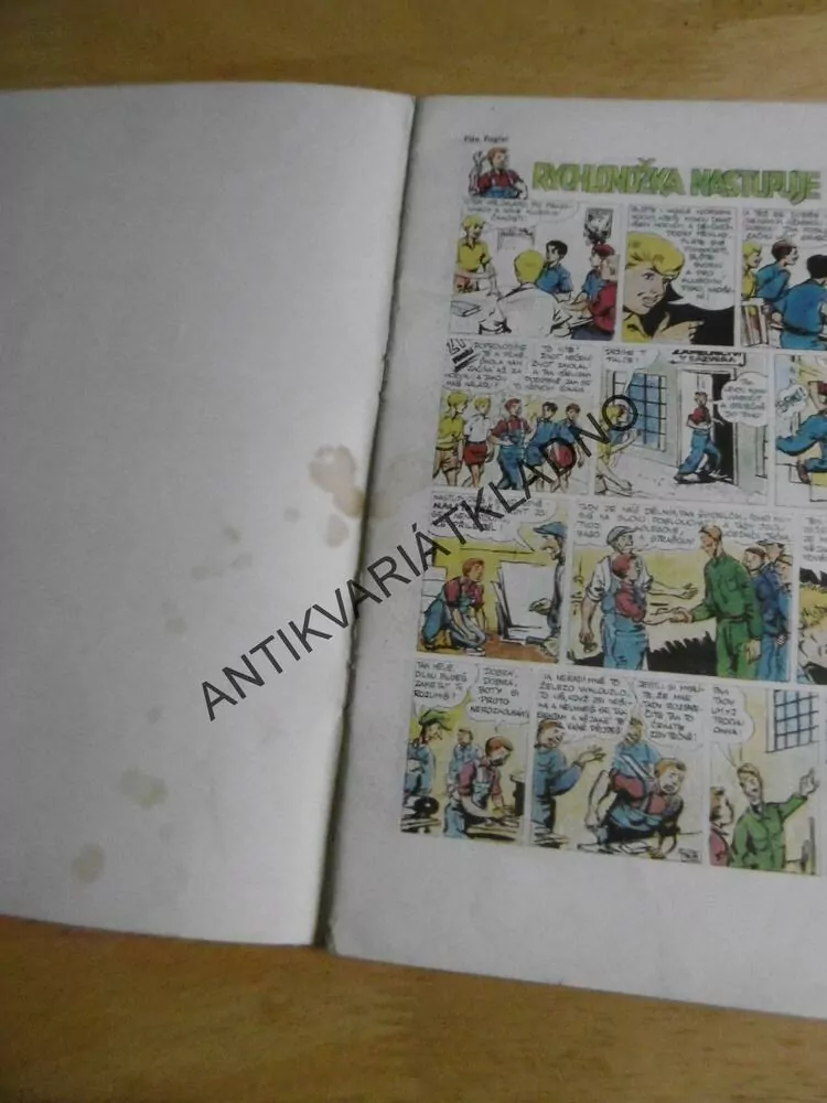 RYCHLÉ ŠÍPY,5., FOGLAR, FISCHER, KOMIKS, 1990