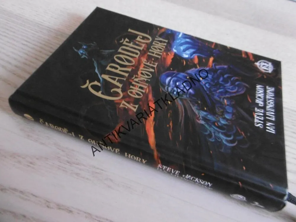 ČARODĚJ Z OHŇOVÉ HORY, STEVE JACKSONE, IAN LIVINGSTONE, **an