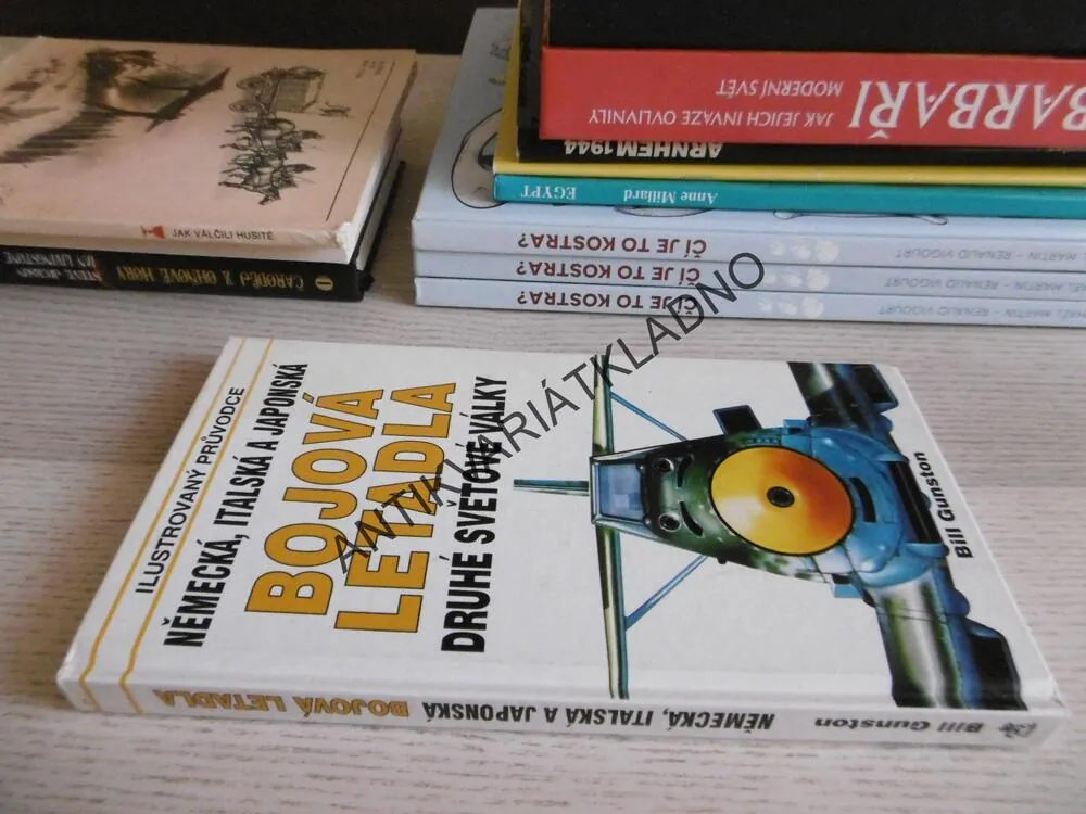 NĚMECKÁ, ITALSKÁ A JAPONSKÁ BOJOVÁ LETADLA DRUHÉ SVĚTOVÉ VÁLKY, ILUSTROVANÝ PRŮVODCE, BILL GUNSTON, **an