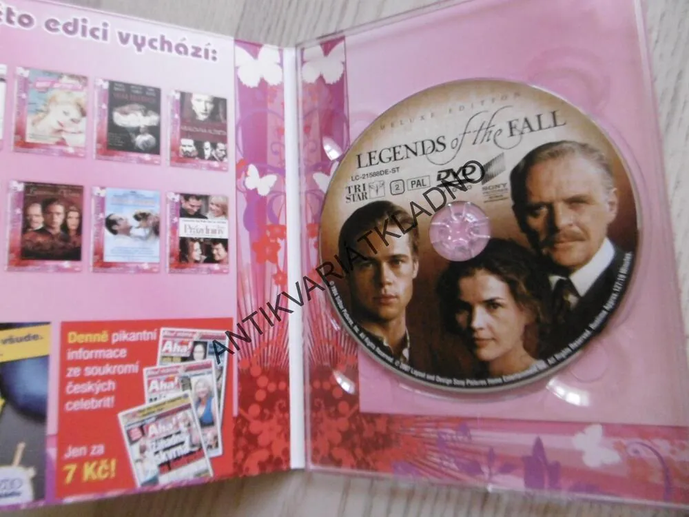LEGENDA O VÁŠNI 6, DVD FILM