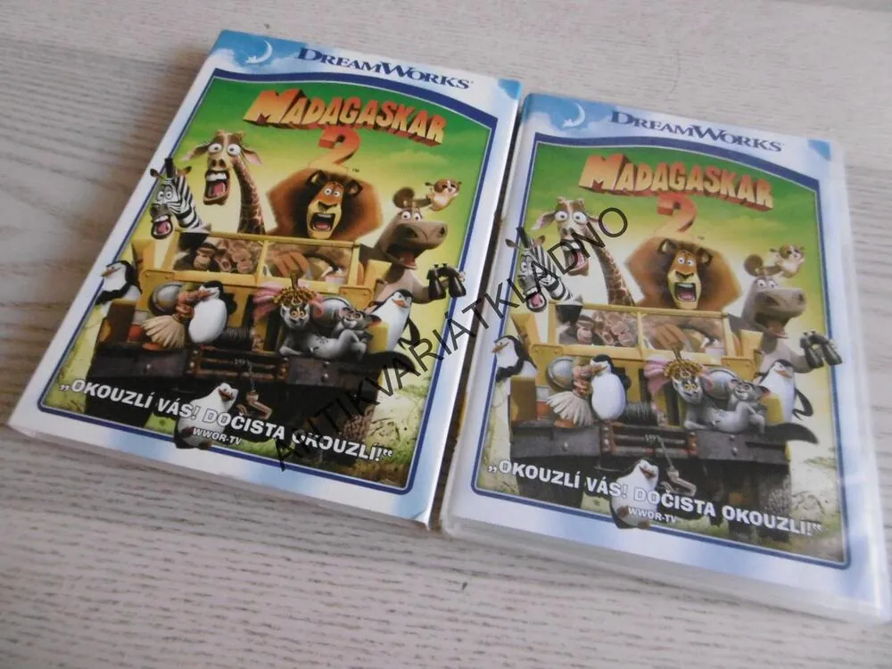 MADAGASKAR 2, DVD FILM