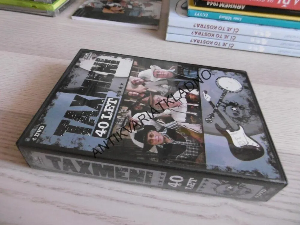 TAXMENI, 40 LET, 4 X DVD HUDBA