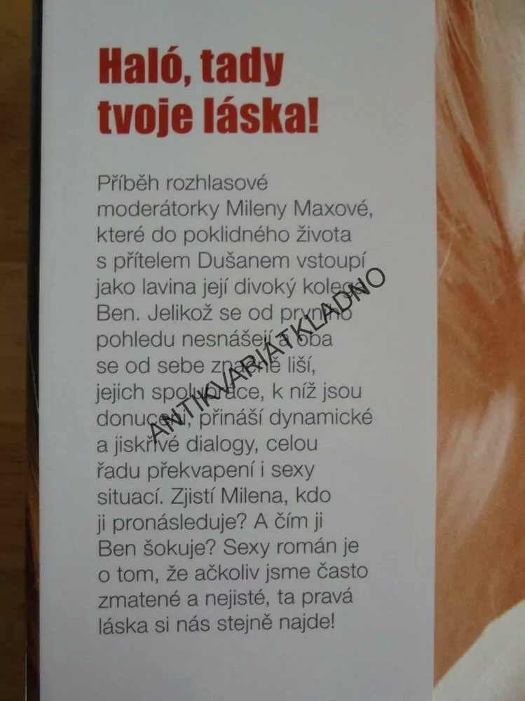 HALÓ, TADY TVOJE LÁSKA!, JANA BENKOVÁ