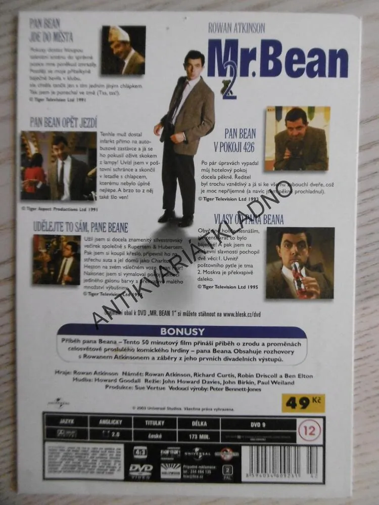 MR. BEAN 2, DVD FILM
