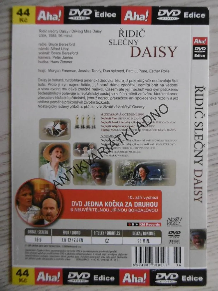 ŘIDIČ SLEČNY DAISY, DVD FILM