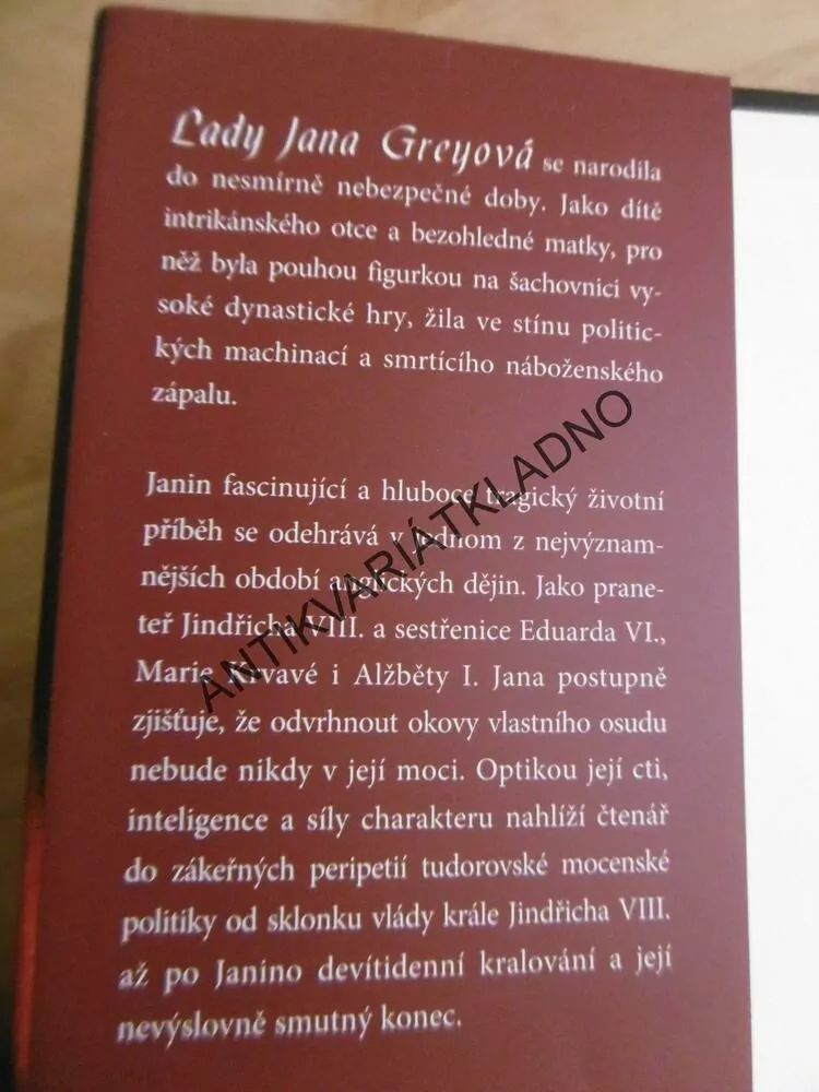 NEVINNÁ ZRÁDKYNĚ,JANA GREYOVÁ, ALISON WEIROVÁ