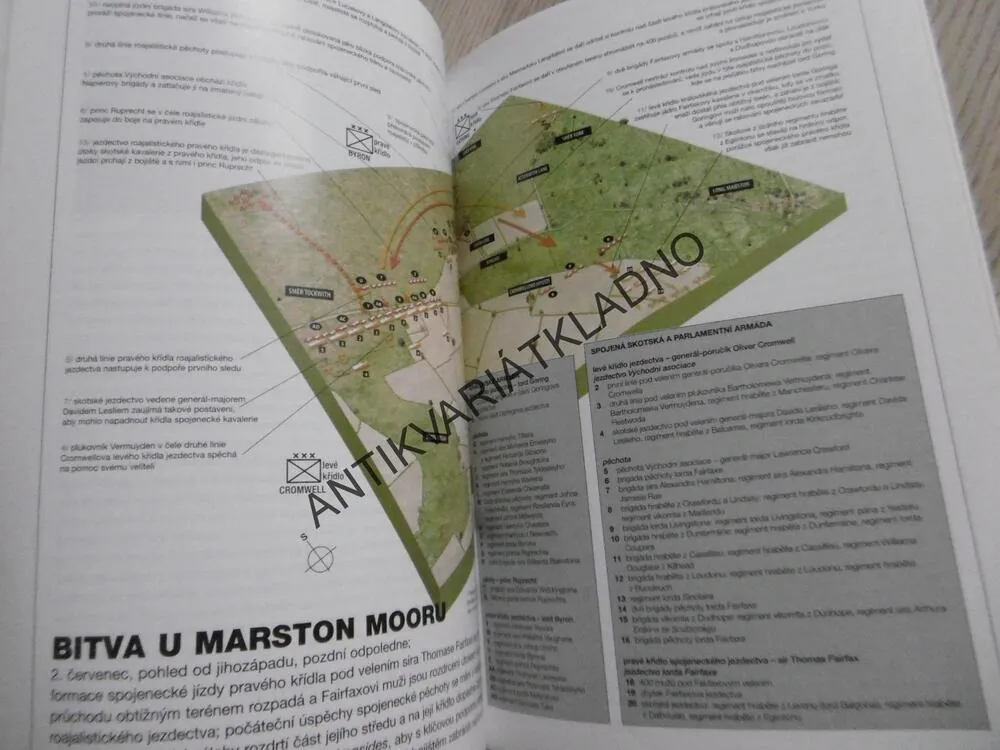 MARSTON MOOR 1644, VELKÉ BITVY HISTORIE 24, VÁLKA, **an