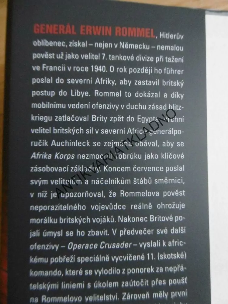 ZLIKVIDUJTE ROMMELA, MICHAEL ASHER, HITLER,VÁLKA, **an