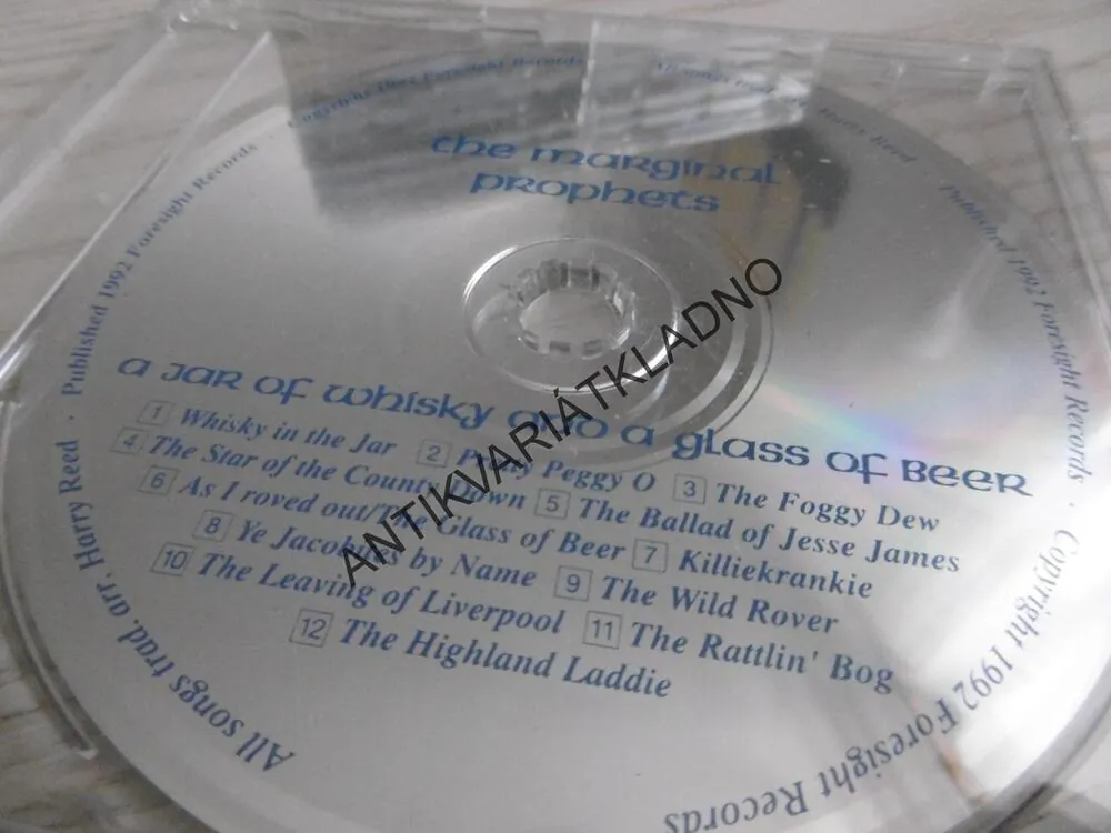 THE MARGINAL PROPHETS, CD HUDBA