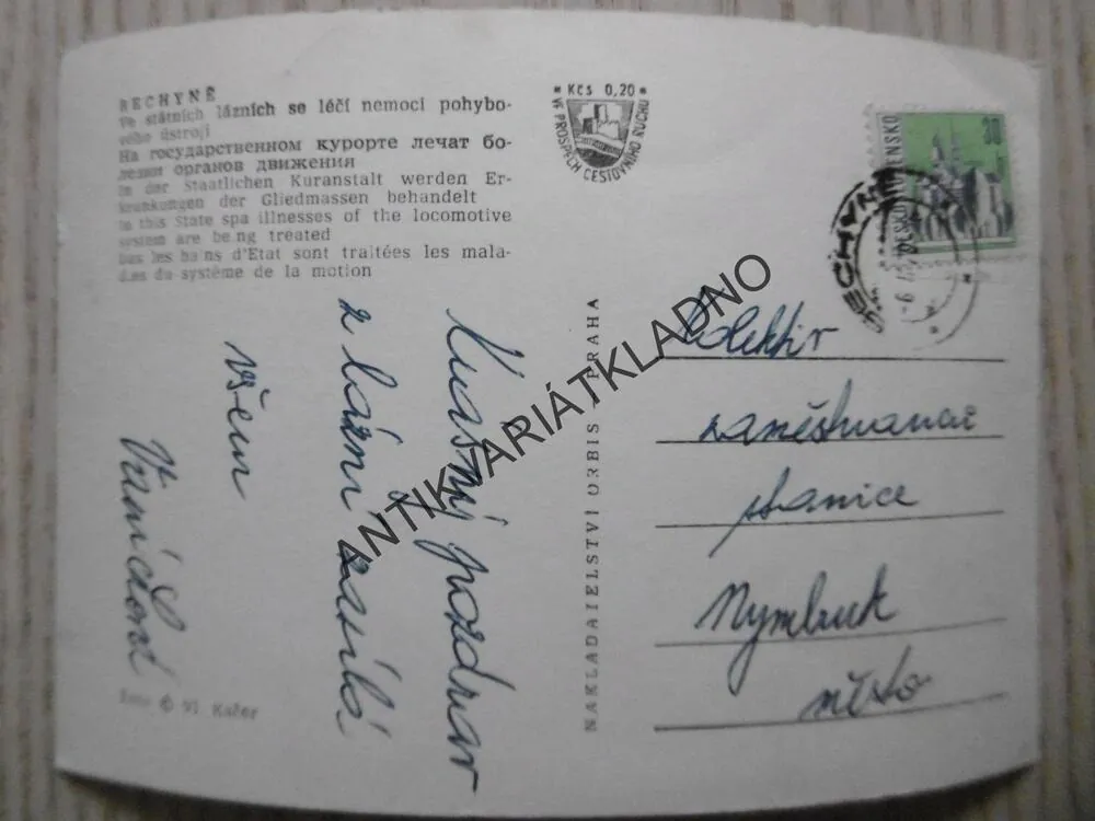 BECHYNĚ, LÁZNĚ, OKRES TÁBOR