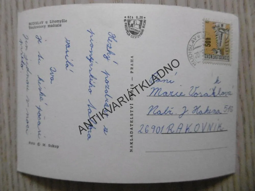 BUDISLAV U LITOMYŠLE, TOULOVCOVY MAŠTALE, OKRES SVITAVY