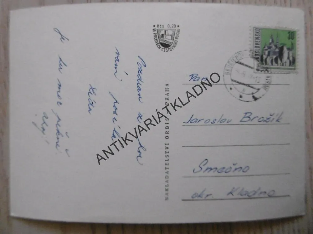 BEDŘICHOV, OKÉNKOVÁ POHLEDNICE, OKRES JABLONEC NAD NISOU