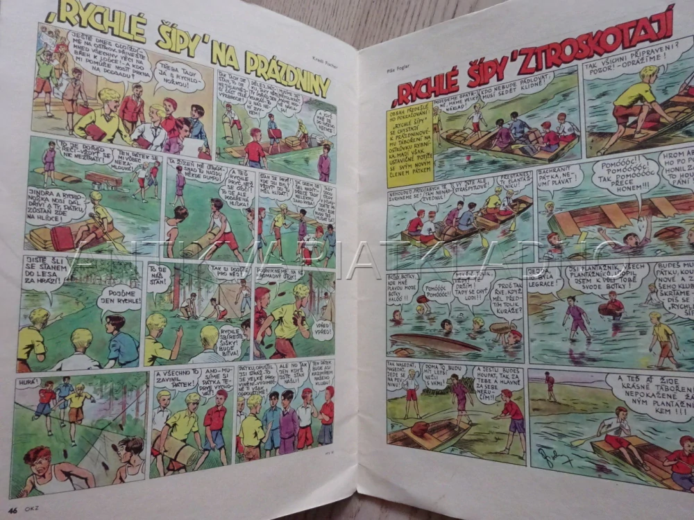 RYCHLÉ ŠÍPY 2, FOGLAR, FISCHER, KOMIKS, 1968