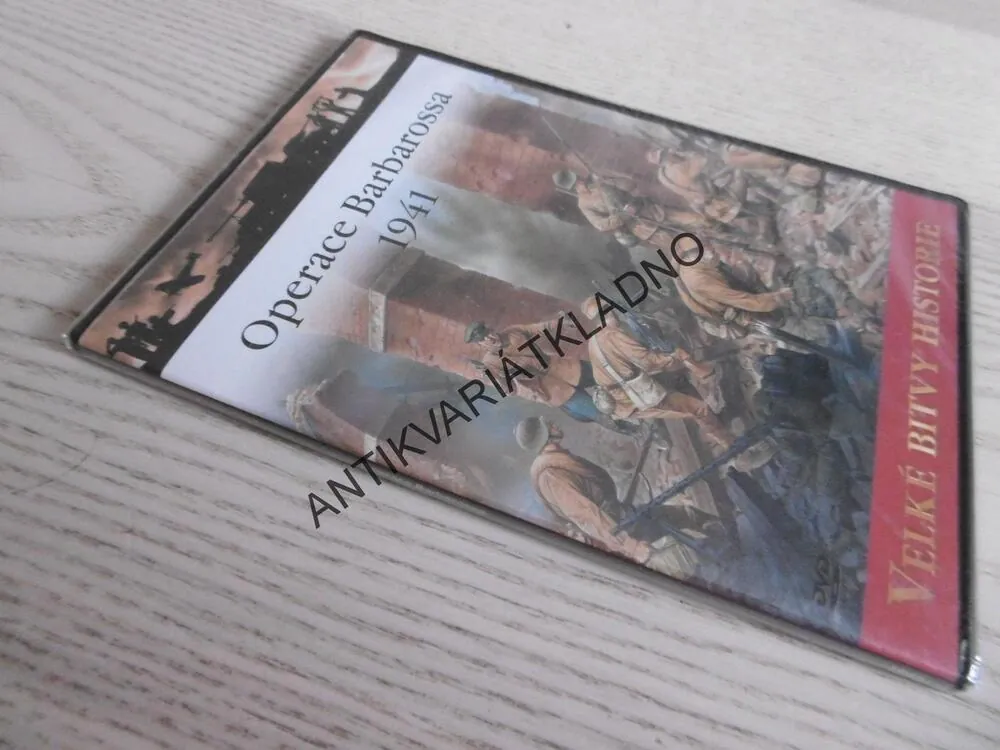 OPERACE BARBAROSSA 1941, VELKÉ BITVY HISTORIE, DVD FILM SVĚT.VÁLKA