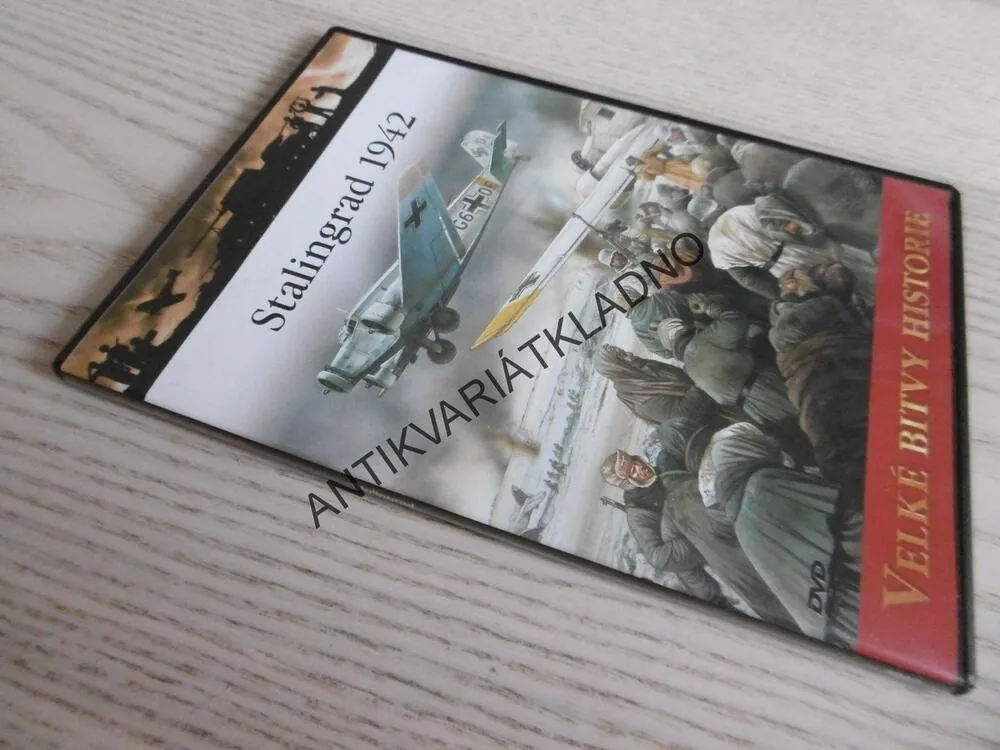 STALINGRAD 1942, VELKÉ BITVY HISTORIE, DVD FILM SVĚT.VÁLKA