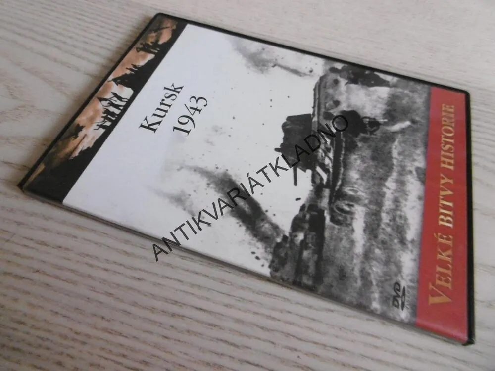 KURSK 1943, VELKÉ BITVY HISTORIE, DVD FILM SVĚT.VÁLKA