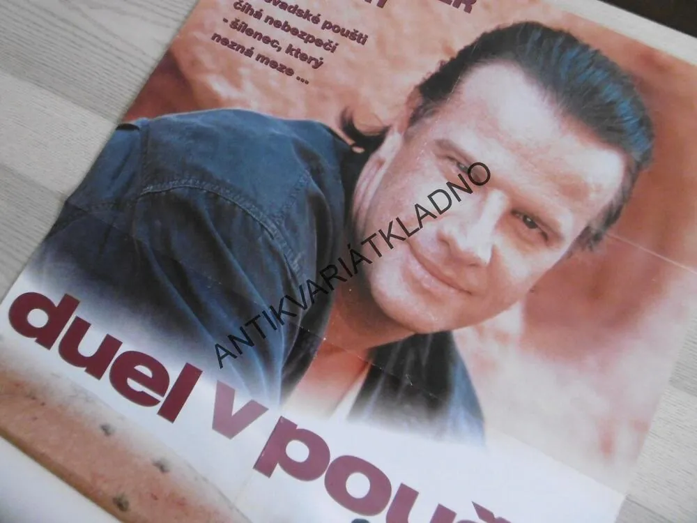 DUEL V POUŠTI, CHRISTOPHER LAMBERT, PLAKÁT 20