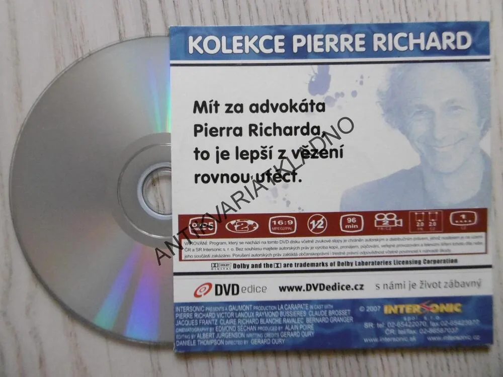 ÚTĚK, DVD FILM