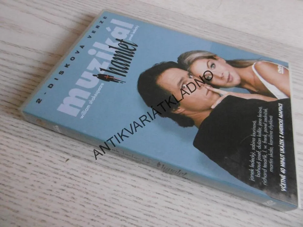 HAMLET, 2DISKOVÁ VERZE, DVD MUZIKÁL