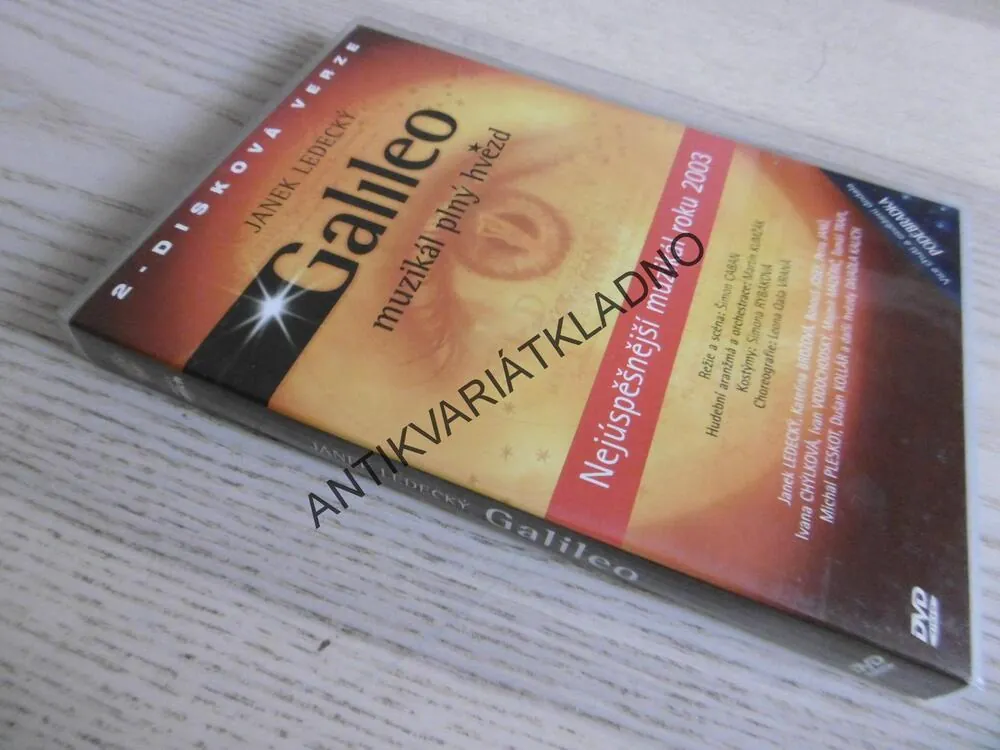 GALILEO, 2DISKOVÁ VERZE, DVD MUZIKÁL