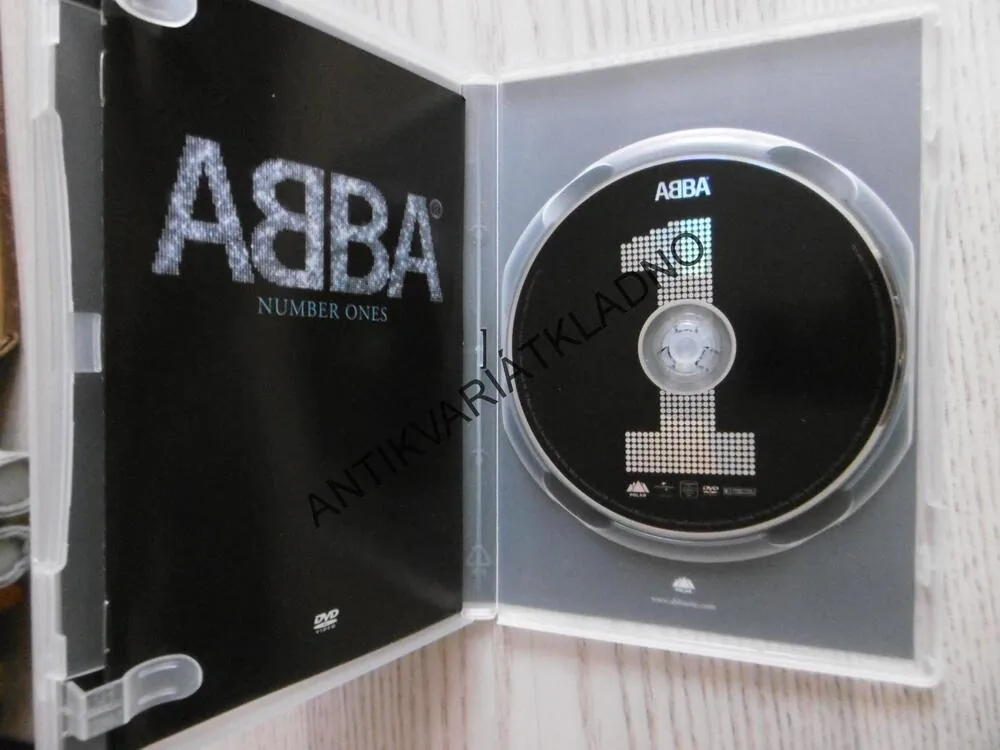 ABBA, NUMBER ONES, DVD HUDBA