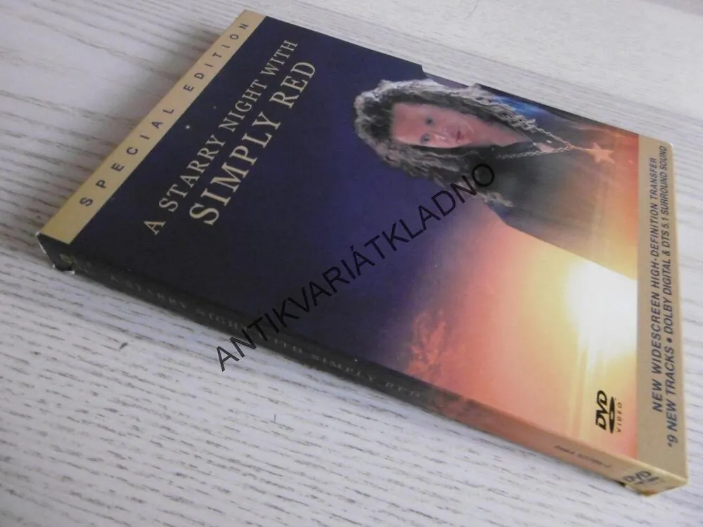 A STARRY NIGHT WITH SIMPLY RED, DVD HUDBA