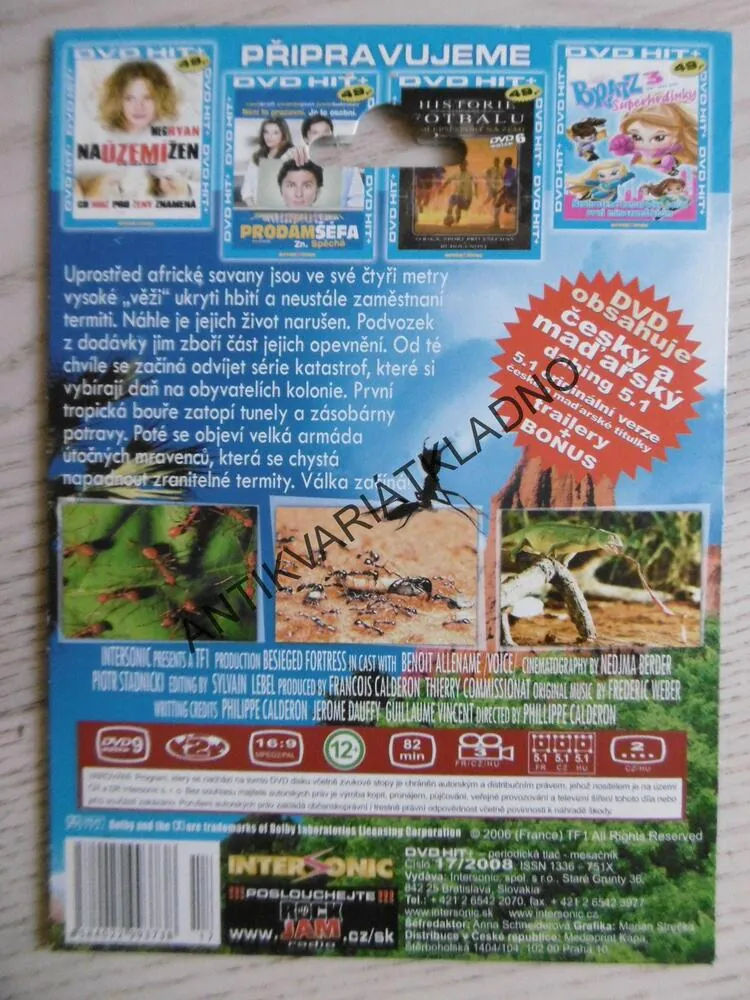 VÁLKA TERMITŮ, DVD FILM