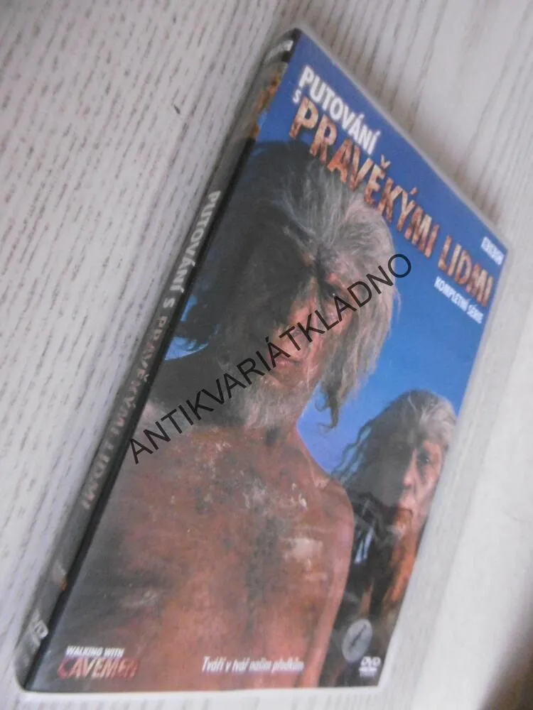 PUTOVÁNÍ S PRAVĚKÝMI LIDMI, KOMPLETNÍ SÉRIE, DVD FILM DOKUMENT