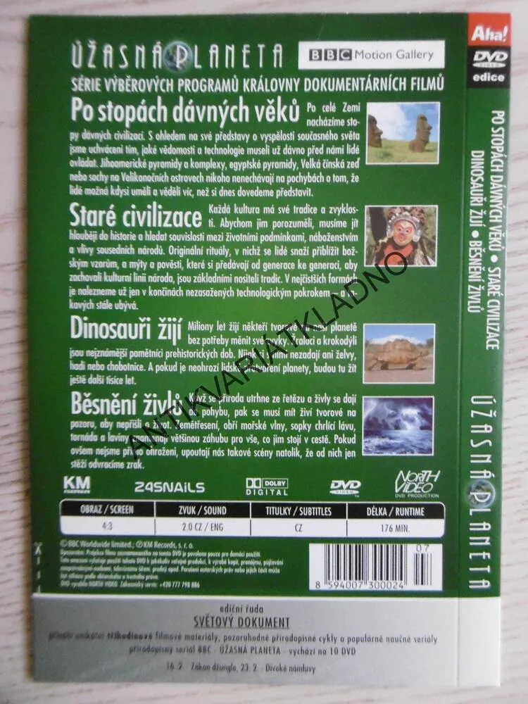 ÚŽASNÁ PLANETA 5, DVD FILM