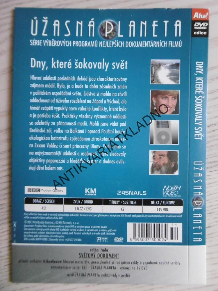 ÚŽASNÁ PLANETA 9, DVD FILM
