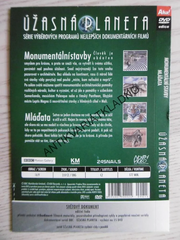 ÚŽASNÁ PLANETA 13, DVD FILM