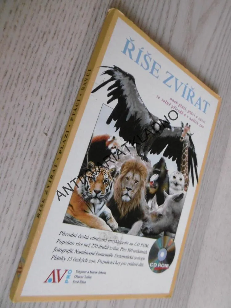 ŘÍŠE ZVÍŘAT, CD MLUVENÉ SLOVO + TEXTOVÁ ČÁST