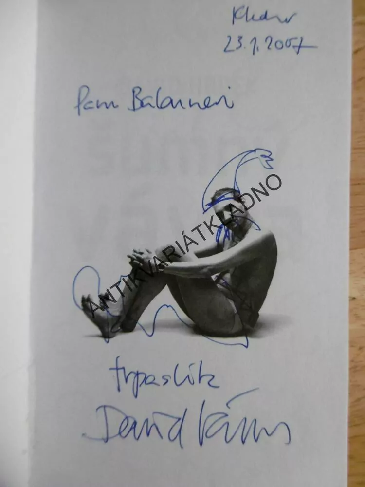 ŠUMNÝ VÁVRA, DAVID HRBEK, AUTOGRAM