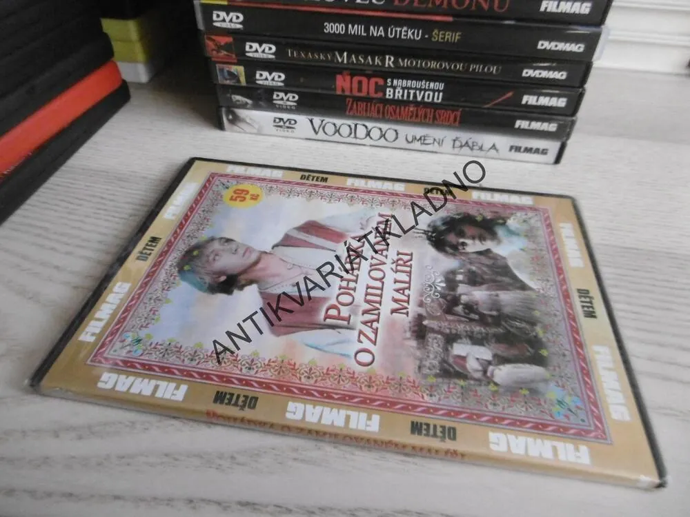 POHÁDKA O ZAMILOVANÉM MALÍŘI, DVD FILM