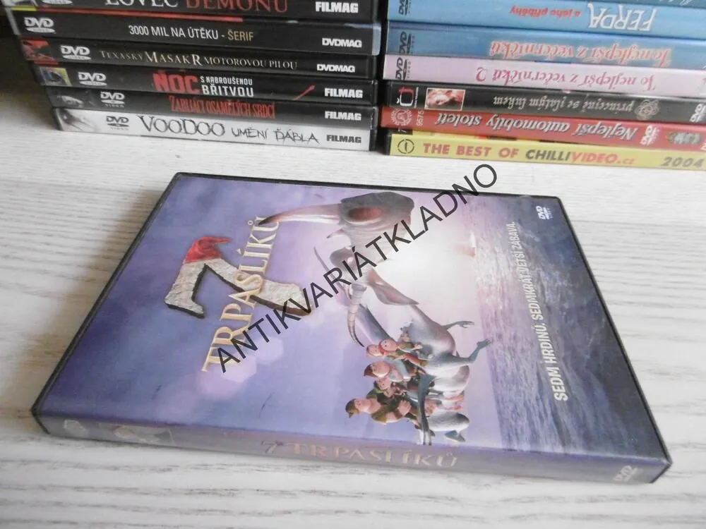 7 TRPASLÍKŮ,SEDM, DVD FILM