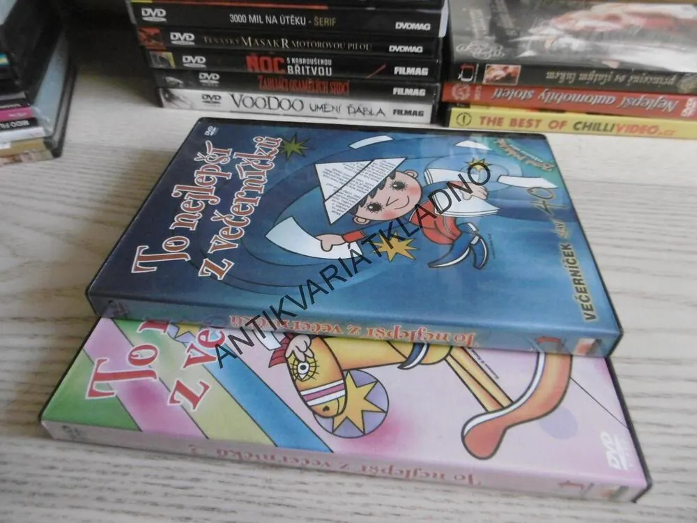 TO NEJLEPŠÍ Z VEČERNÍČKŮ 1-2, DVD FILM POHÁDKA