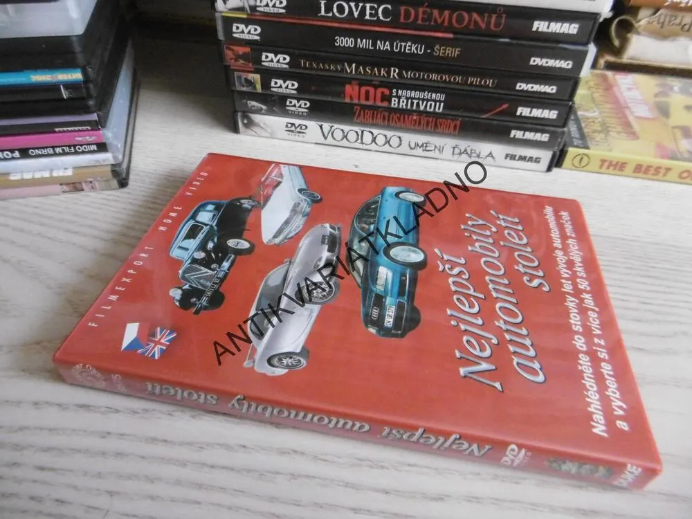 NEJLEPŠÍ AUTOMOBLY STOLETÍ, DVD FILM