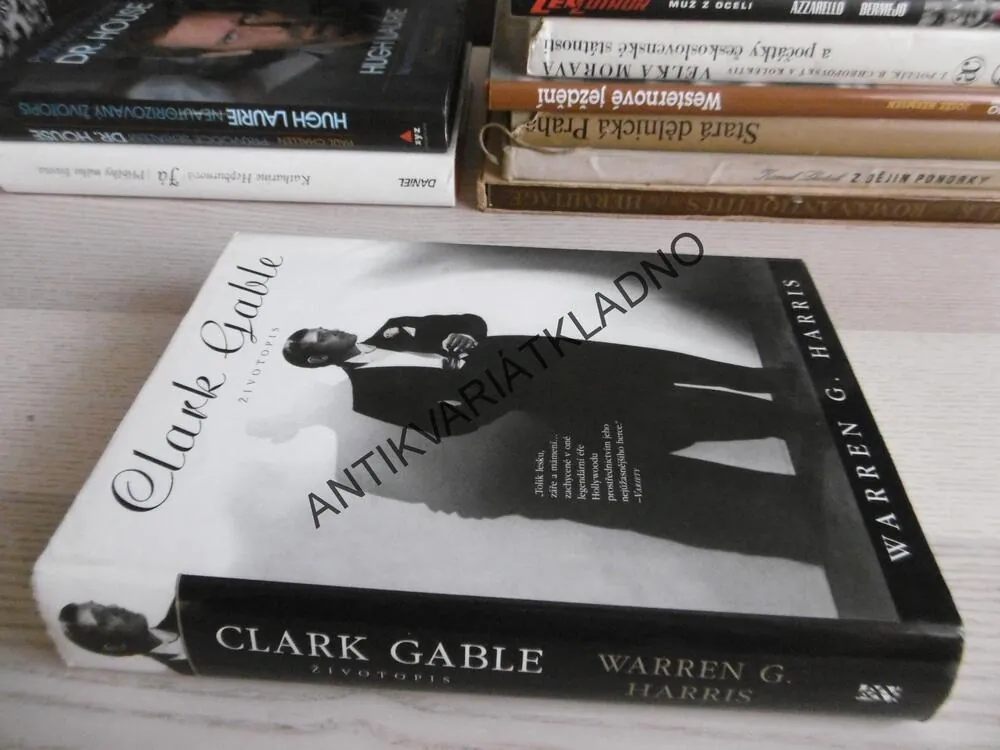 CLARK GABLE, ŽIVOTOPIS, WARREN G. HARRIS, **an