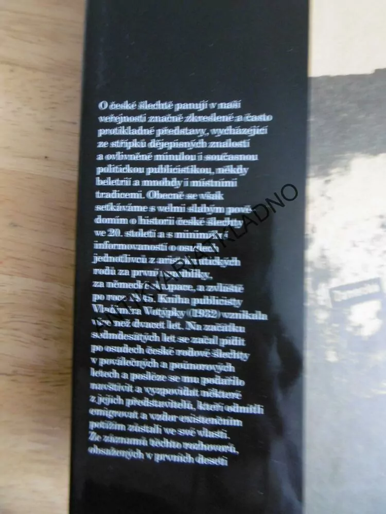PŘÍBĚHY ČESKÉ ŠLECHTY, VLADIMÍR VOTÝPKA