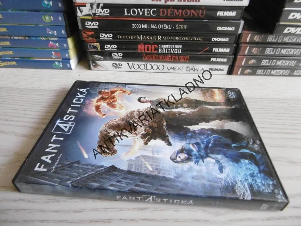 FANTASTICKÁ 4, ČTYŘKA, DVD FILM 