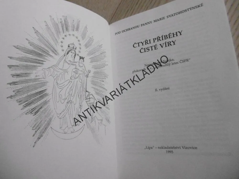 POD OCHRANOU PANNY MARIE SVATOHOSTÝNSKÉ, JOSEF BALEJKA, **an
