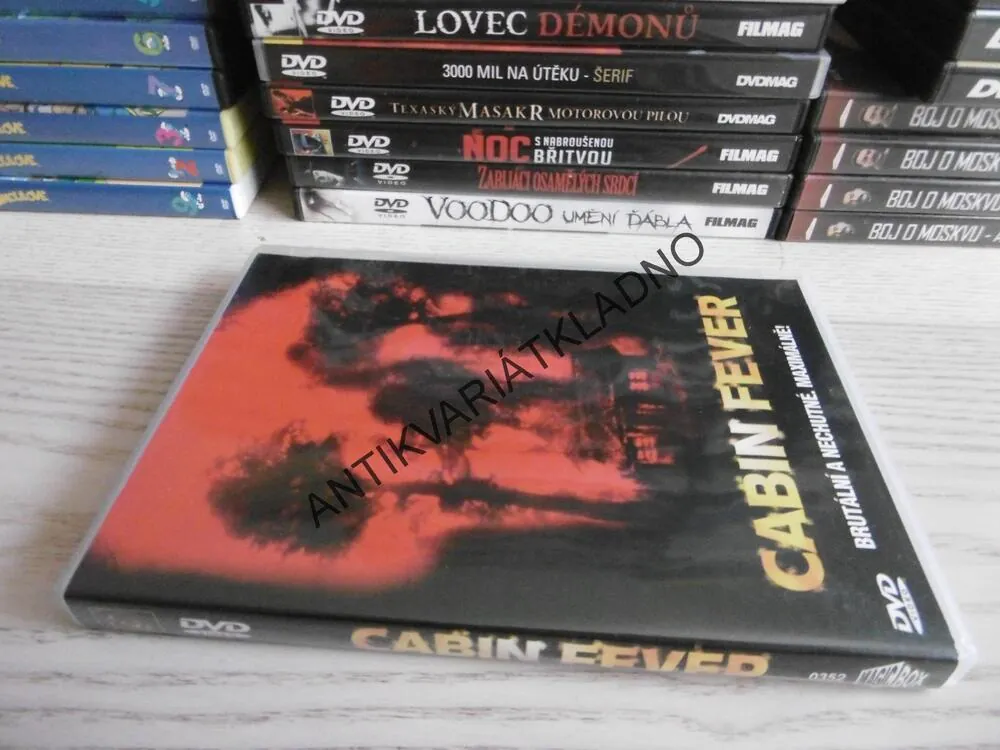 CABIN FEVER, DVD FILM