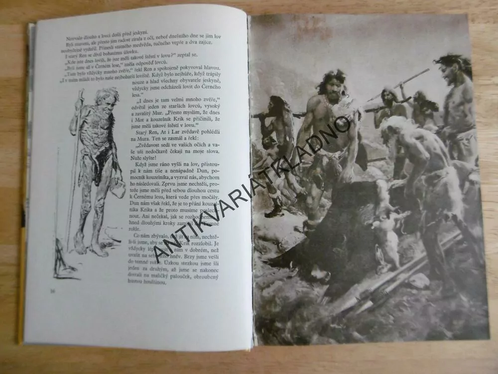 U PRAVĚKÝCH LOVCŮ, JOSEF AUGUSTA, ZDENĚK BURIAN, **an