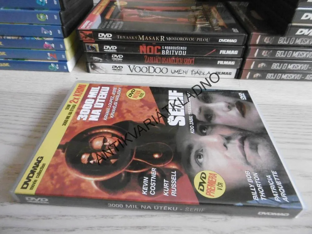 ŠERIF, 3000MIL NA ÚTĚKU, DVD FILM 