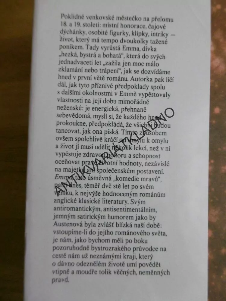 EMMA, JANE AUSTENOVÁ, ADOLF BORN, 1982
