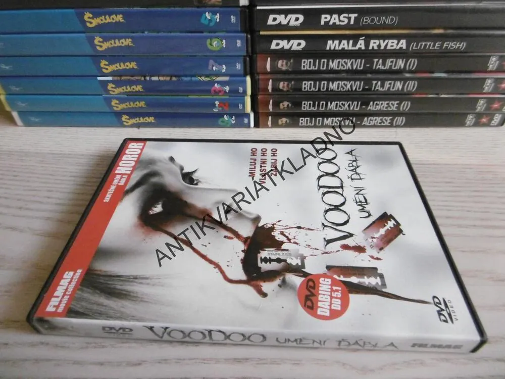 VOODOO UMĚNÍ ĎÁBLA, DVD FILM HOROR