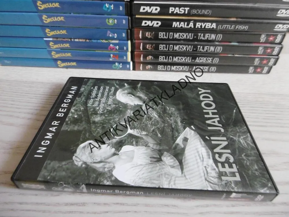 LESNÍ JAHODY, INGMAR BERGMAN, DVD FILM