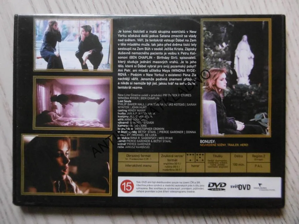 ĎÁBEL PŘICHÁZÍ, DVD FILM